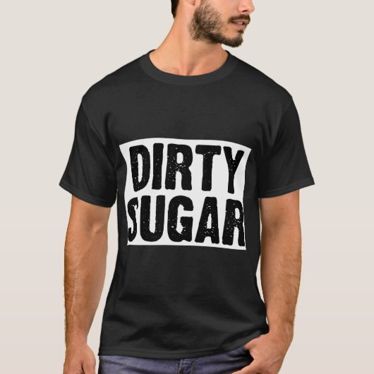 古い学校の黒のティー Tシャツ (正面)