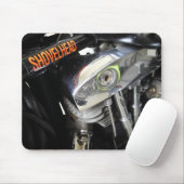 古い学校のShovelheadのオートバイのマウスパッド マウスパッド (マウス)