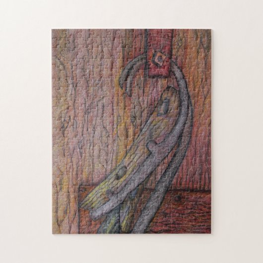 古い学校はアイススケートします ジグソーパズル (縦)