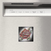 古い学校バラ マグネット (インサイチュ (食洗機))