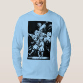 古い学校マンガスタイル Tシャツ (正面)