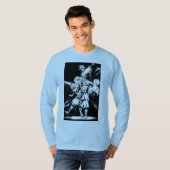 古い学校マンガスタイル Tシャツ (正面フル)