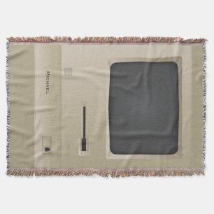 古い学校レトロPCコンピュータ スローブランケット