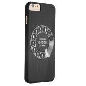 古い学校用回転ダイヤル電話 Case-Mate iPhoneケース (裏面/右)