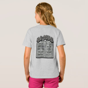 古い学校10の命令 Tシャツ