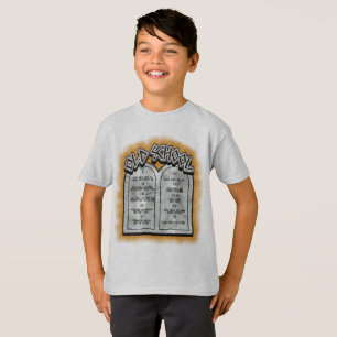 古い学校10の命令 Tシャツ