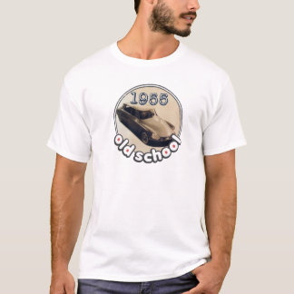 古い学校1955年のシトロエンDS Tシャツ