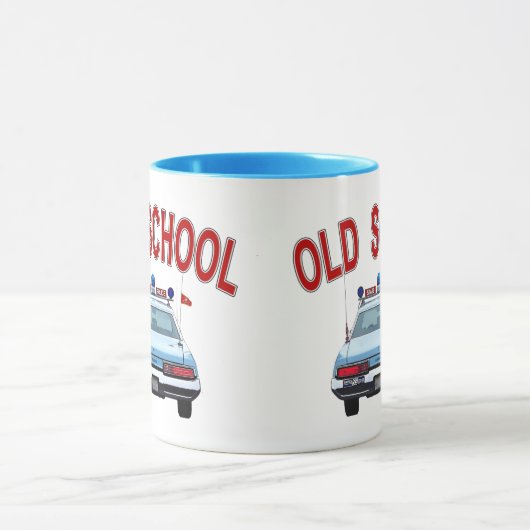 古い学校74の激怒のマグ マグカップ (中央)