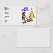 古い学校 名刺 (正面/裏面)