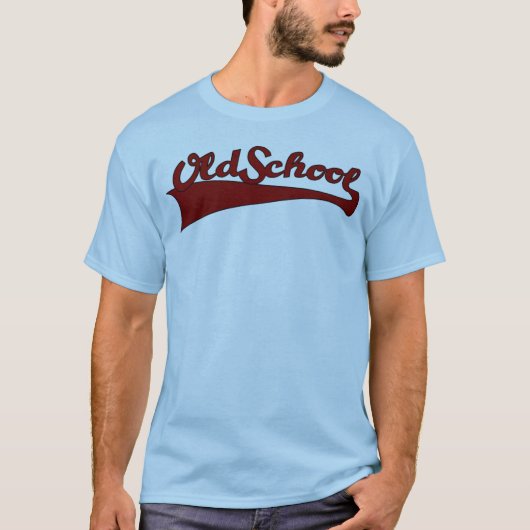 古い学校 Tシャツ (正面)