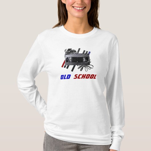 古い学校 Tシャツ (正面)