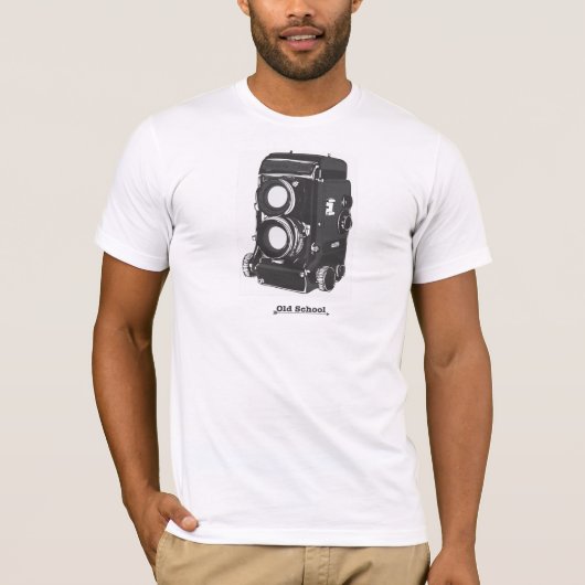 古い学校 Tシャツ (正面)