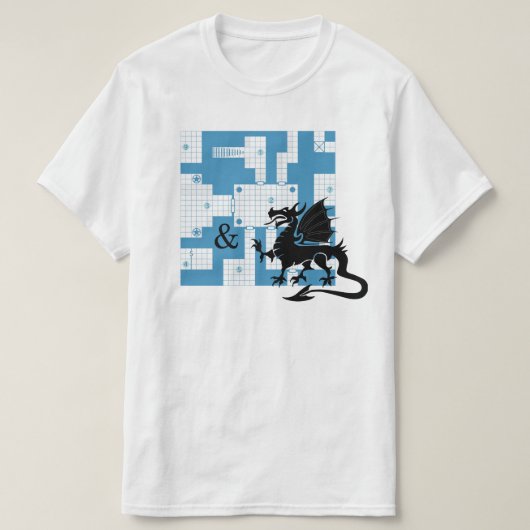 古い学校RPG -及び Tシャツ (デザイン正面)