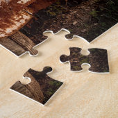 古い宅配車 ジグソーパズル (側面)