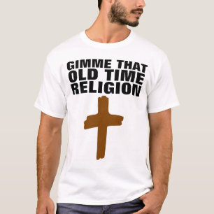 古い宗教、キリスト教のTシャツを与える Tシャツ