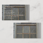 古い家と窓 名刺 (正面/裏面)