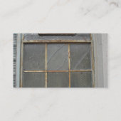 古い家と窓 名刺 (裏面)