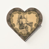 古い家の夕べ ノートブック (裏面)