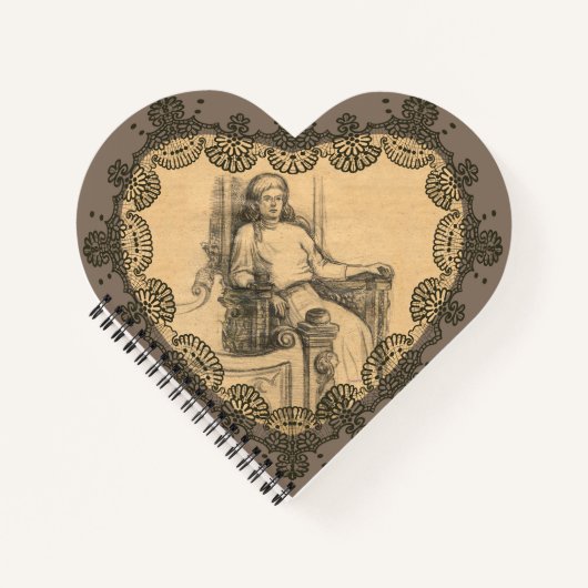 古い家の夕べ ノートブック (正面)