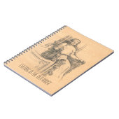 古い家の夕方 ノートブック (左側)