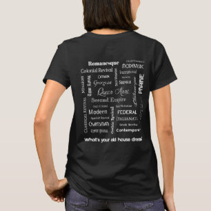 古い家の夢は?(ダーク) Tシャツ