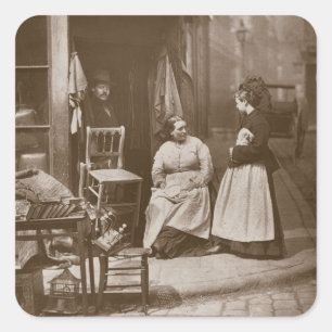 古い家具, 'ロンドンの通りライフ', 1877- スクエアシール
