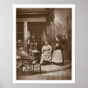 古い家具， 'ロンドンの通りライフ', 1877- ポスター