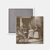 古い家具， 'ロンドンの通りライフ', 1877- マグネット (正面/裏面)