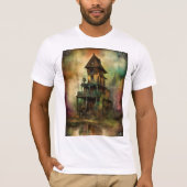 古い家 Tシャツ (正面)