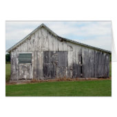 古い小屋 (正面横)