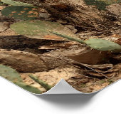 古い小屋 ポスター (角)