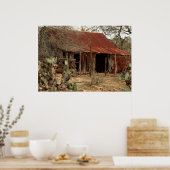 古い小屋 ポスター (キッチン)