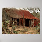 古い小屋 ポスター (正面)