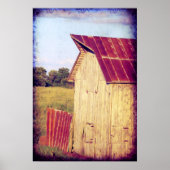 古い小屋 ポスター (正面)
