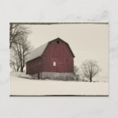古い小屋 ポストカード (正面)