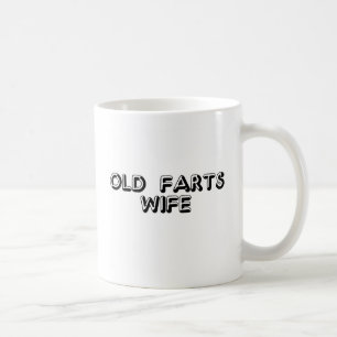古い屁の妻のマグ コーヒーマグカップ