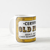 古い屁 コーヒーマグカップ (正面左)