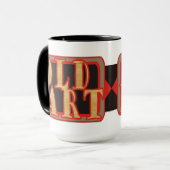 古い屁 マグカップ (正面左)