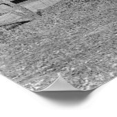 古い屋根付き橋 ポスター (角)