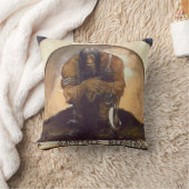 古い山のトロール クッション (ブランケット)