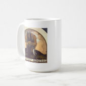 古い山のトロール コーヒーマグカップ (正面左)