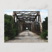 古い川橋 ポストカード (正面)