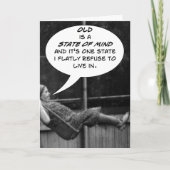 「古い州は心の中で…」 カード (正面)