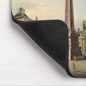 古い市場の眺め マウスパッド (コーナー)