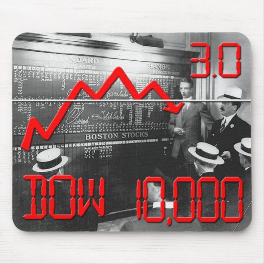 古い市場ダウ3.0のマウスパッド マウスパッド (正面)