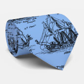 古い帆船のネクタイ ネクタイ (ロール)