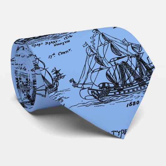 古い帆船のネクタイ ネクタイ (ロール)