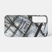 古い帆船の索具  SAMSUNG GALAXYケース (裏面横)