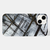 古い帆船リギング Case-Mate iPhoneケース (裏面 (横))