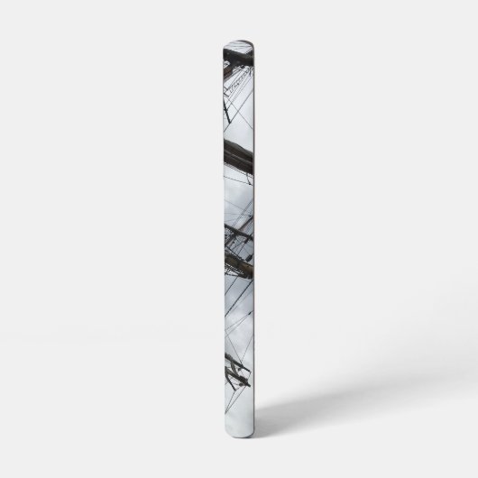 古い帆船リギング SAMSUNG GALAXYケース (左側面)